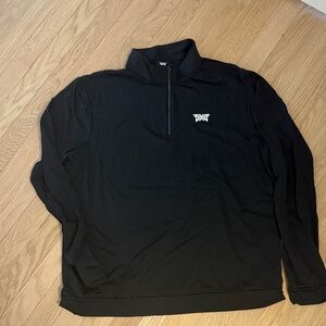 PXG Men's Black 1/4 Zip Pullover medium
